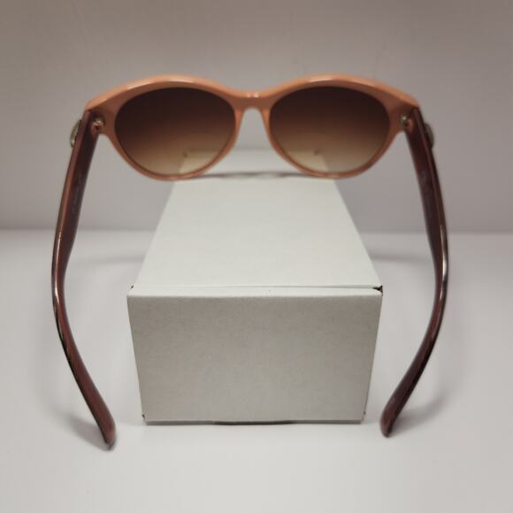 Women’s +2.00 Reader Sunglasses Brown Frame Gradient Lens Stylish Design - Picture 2 of 8